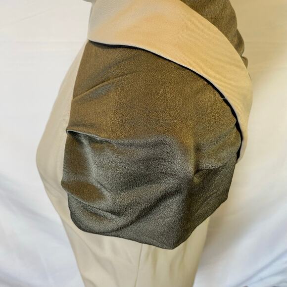 Narciso Rodriguez Women's Original Sample Mini Dress Mock Neck Sheath Wrap Zip - Picture 7 of 15